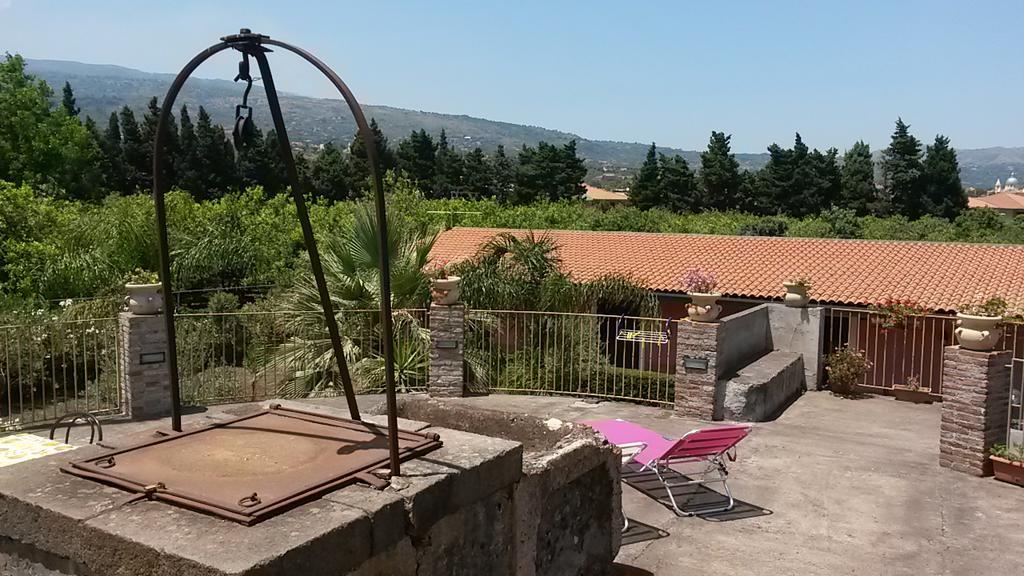 Agriturismo Il Pozzo Antico Mascali Kültér fotó