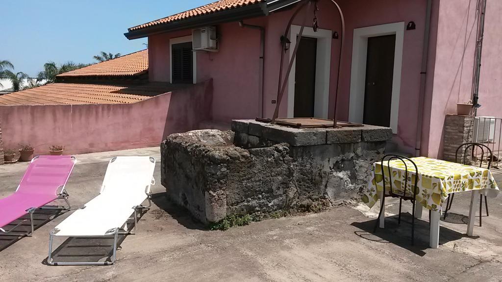 Agriturismo Il Pozzo Antico Mascali Kültér fotó